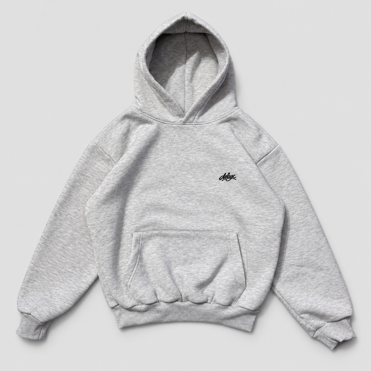 Hoodie Kids Logo 26 Grey - fronte