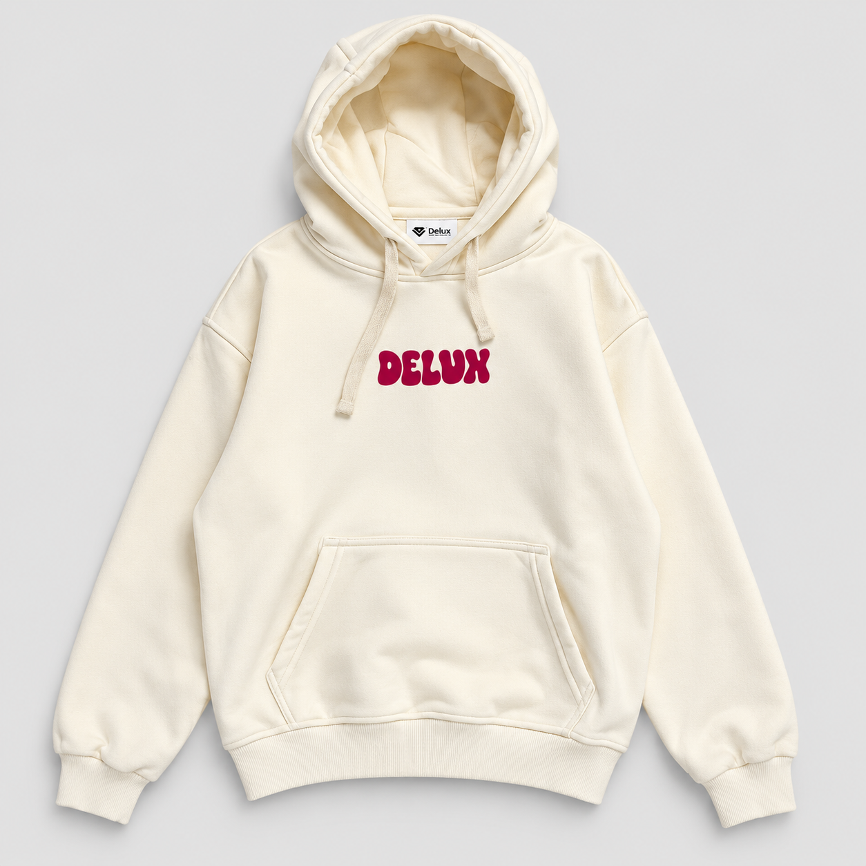 HOODIE KIDS SONO UNICA - WHITE — fronte