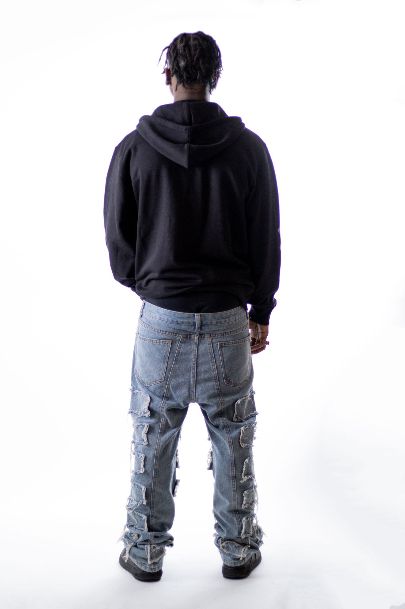 Jeans ''Distressed'' - Blue - Delux Store - Abbigliamento Streetwear & Sneakers