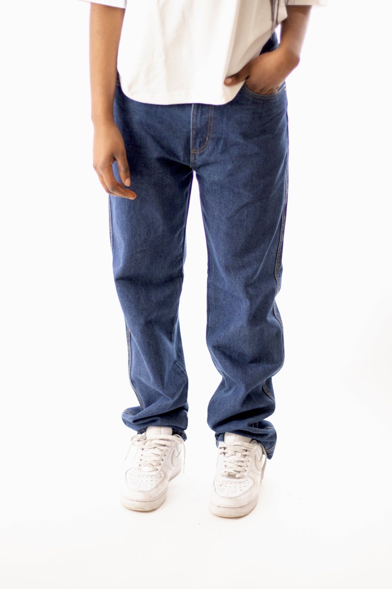 Jeans ''Drip'' - Blue - Delux Store - Abbigliamento Streetwear & Sneakers