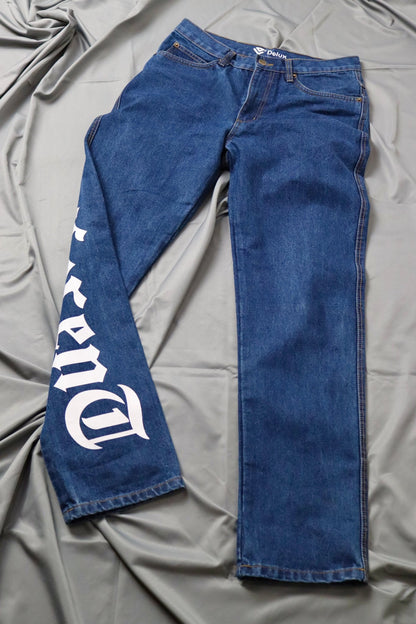 Jeans ''Drip'' - Blue - Delux Store - Abbigliamento Streetwear & Sneakers