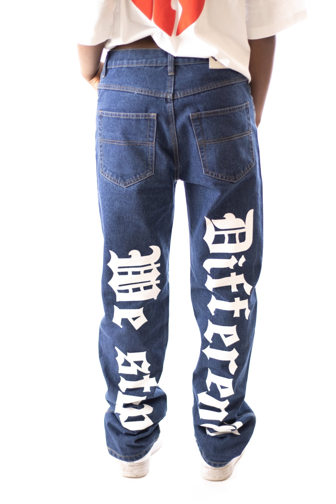 Jeans ''Drip'' - Blue - Delux Store - Abbigliamento Streetwear & Sneakers