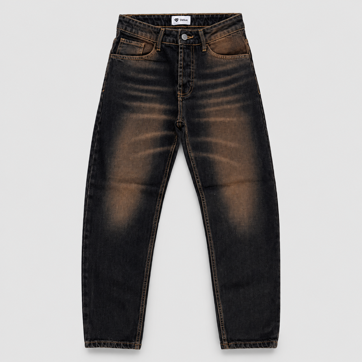 JEANS KIDS DESERT - BLACK — fronte
