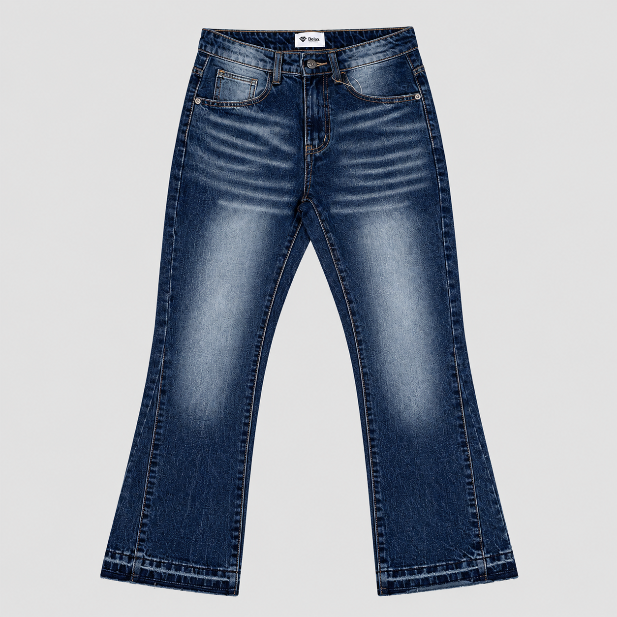 Jeans Kids Flare Blue Delux - fronte