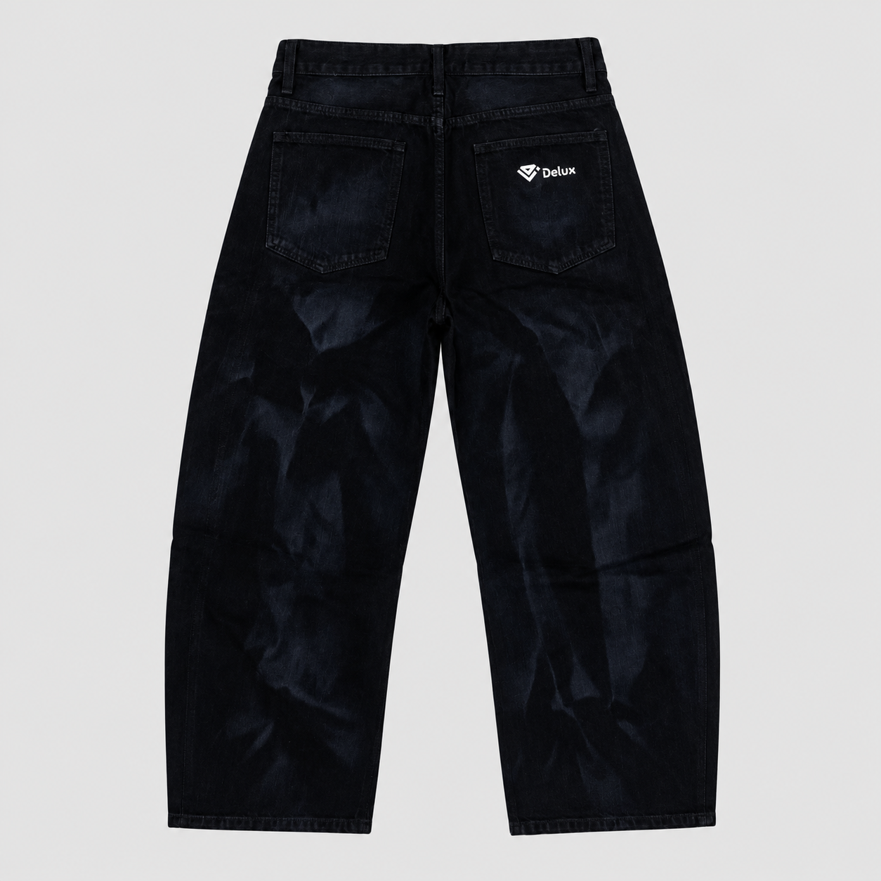 Jeans Paint Black Delux - retro