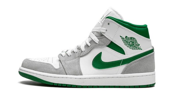 Jordan 1 Mid SE Grey Green - Delux Store - Abbigliamento Streetwear & Sneakers