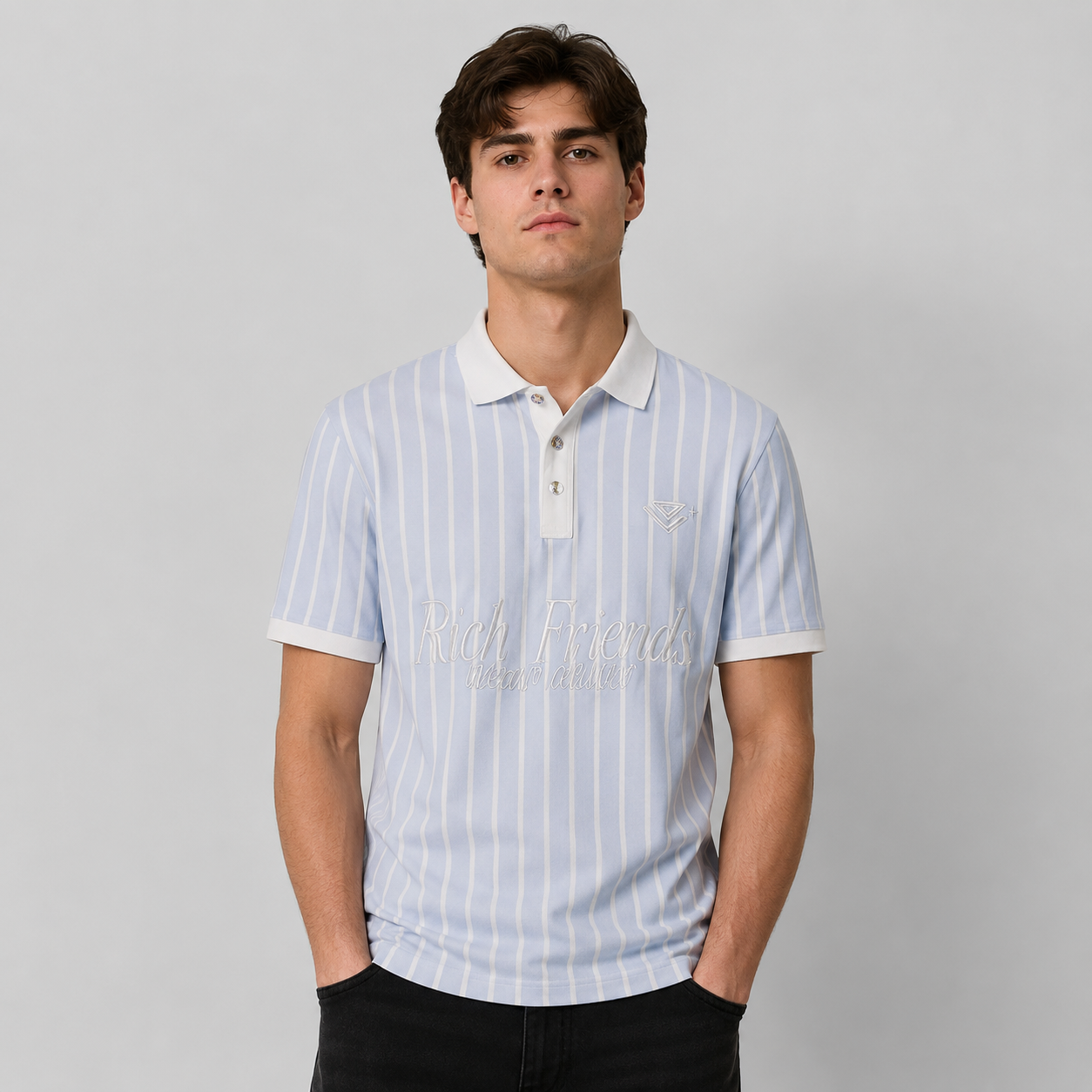 POLO RICH - LIGHT BLUE