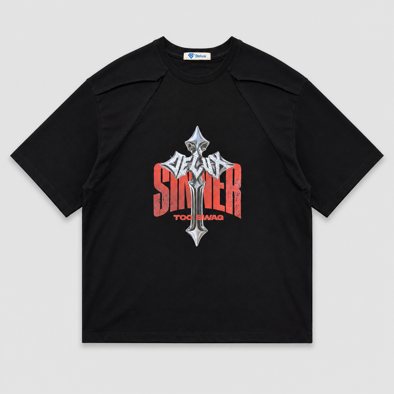SINNER TEE – BLACK