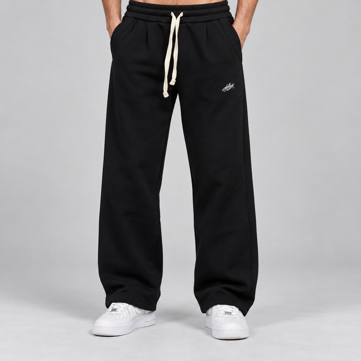 Sweatpants Logo 26 Black – indosso adulto