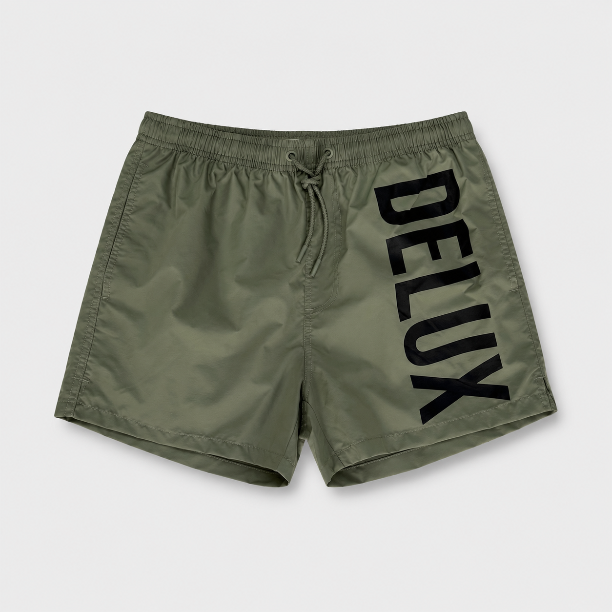 SWIM SHORTS DELUX - ARMY GREEN