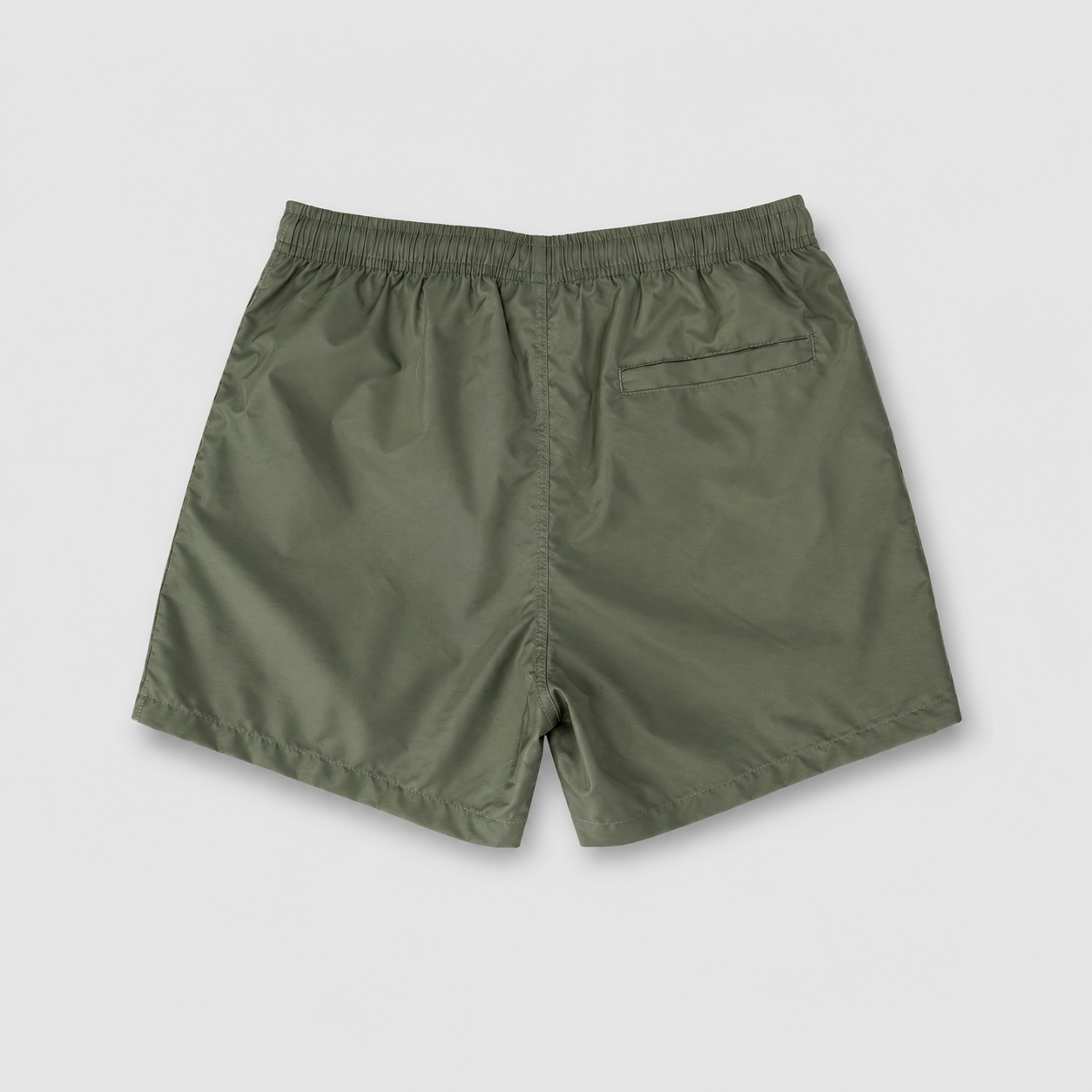 SWIM SHORTS DELUX - ARMY GREEN