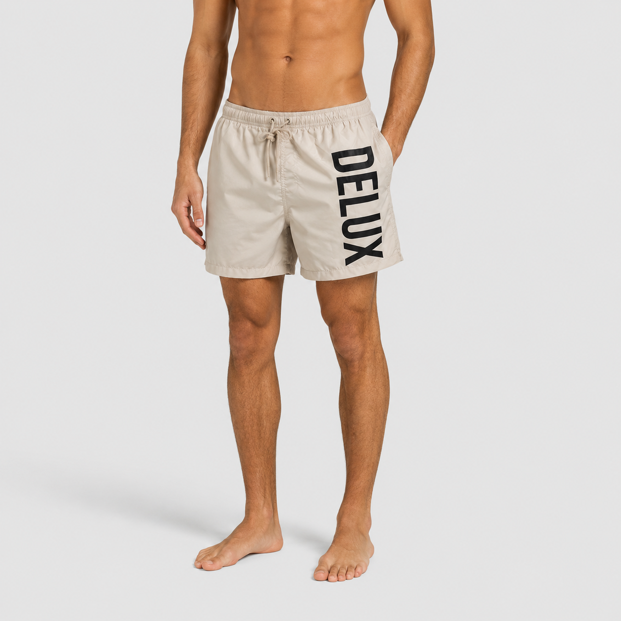 SWIM SHORTS DELUX - SAND