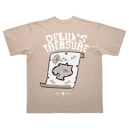 T-Shirt ''Delux's Treasure'' - Sand - Delux Store - Abbigliamento Streetwear & Sneakers