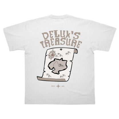 T-Shirt ''Delux's Treasure'' - White - Delux Store - Abbigliamento Streetwear & Sneakers