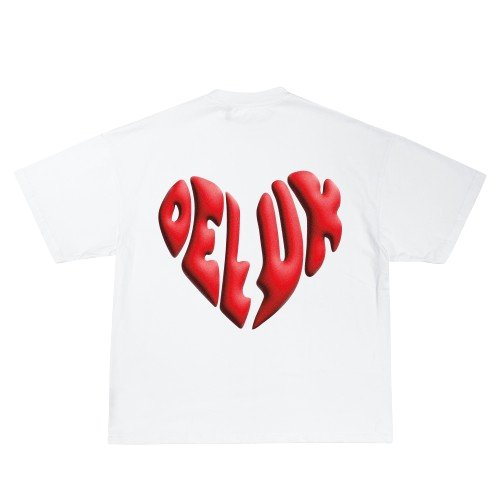 T-Shirt ''NO LOVE'' - Bianca - Delux Store - Abbigliamento Streetwear & Sneakers