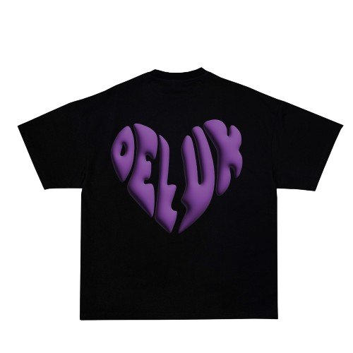 T-Shirt ‘’NO LOVE’’ - Black - Delux Store - Abbigliamento Streetwear & Sneakers