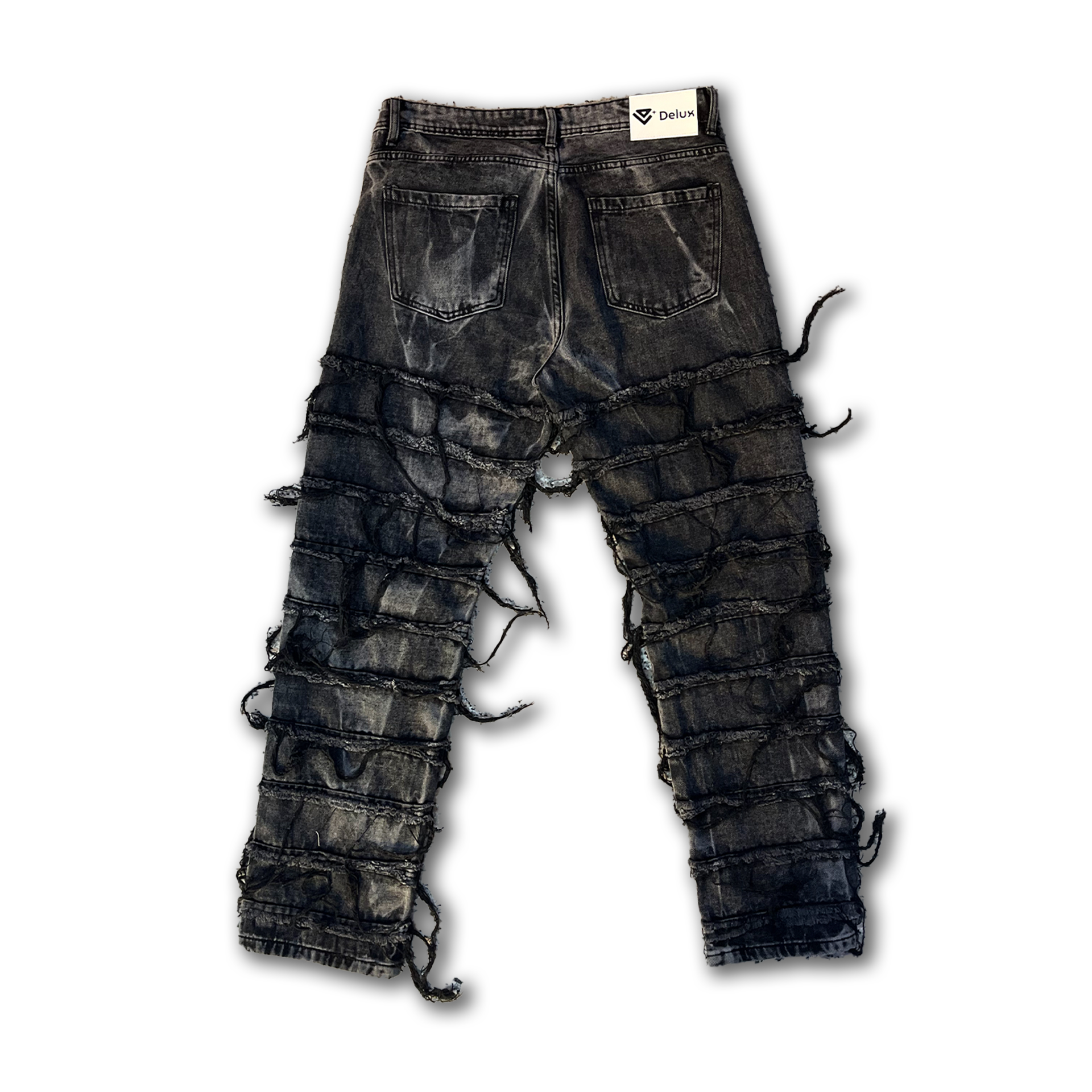 Denim Distressed Wash - Black