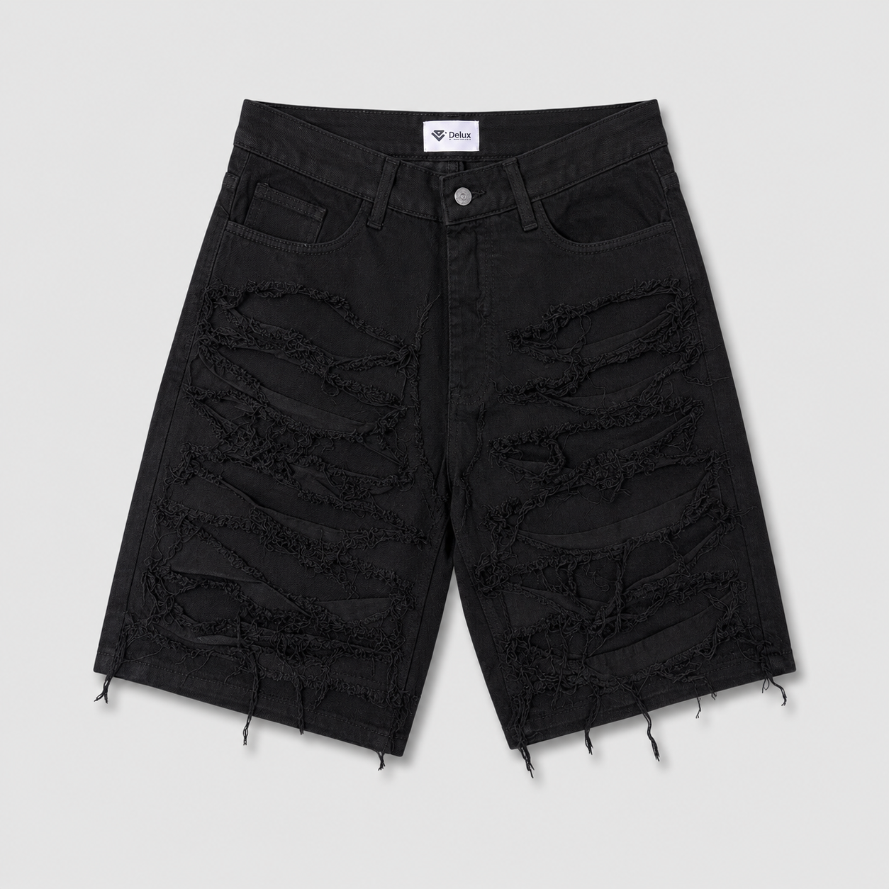 SHORTS ZEBRA - BLACK